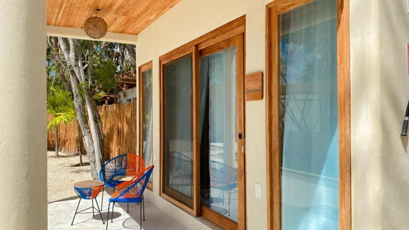 Hotel & Eco Cabanas Azul Maria Bacalar Bagian luar foto