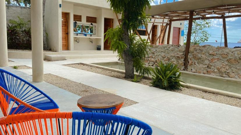 Hotel & Eco Cabanas Azul Maria Bacalar Bagian luar foto