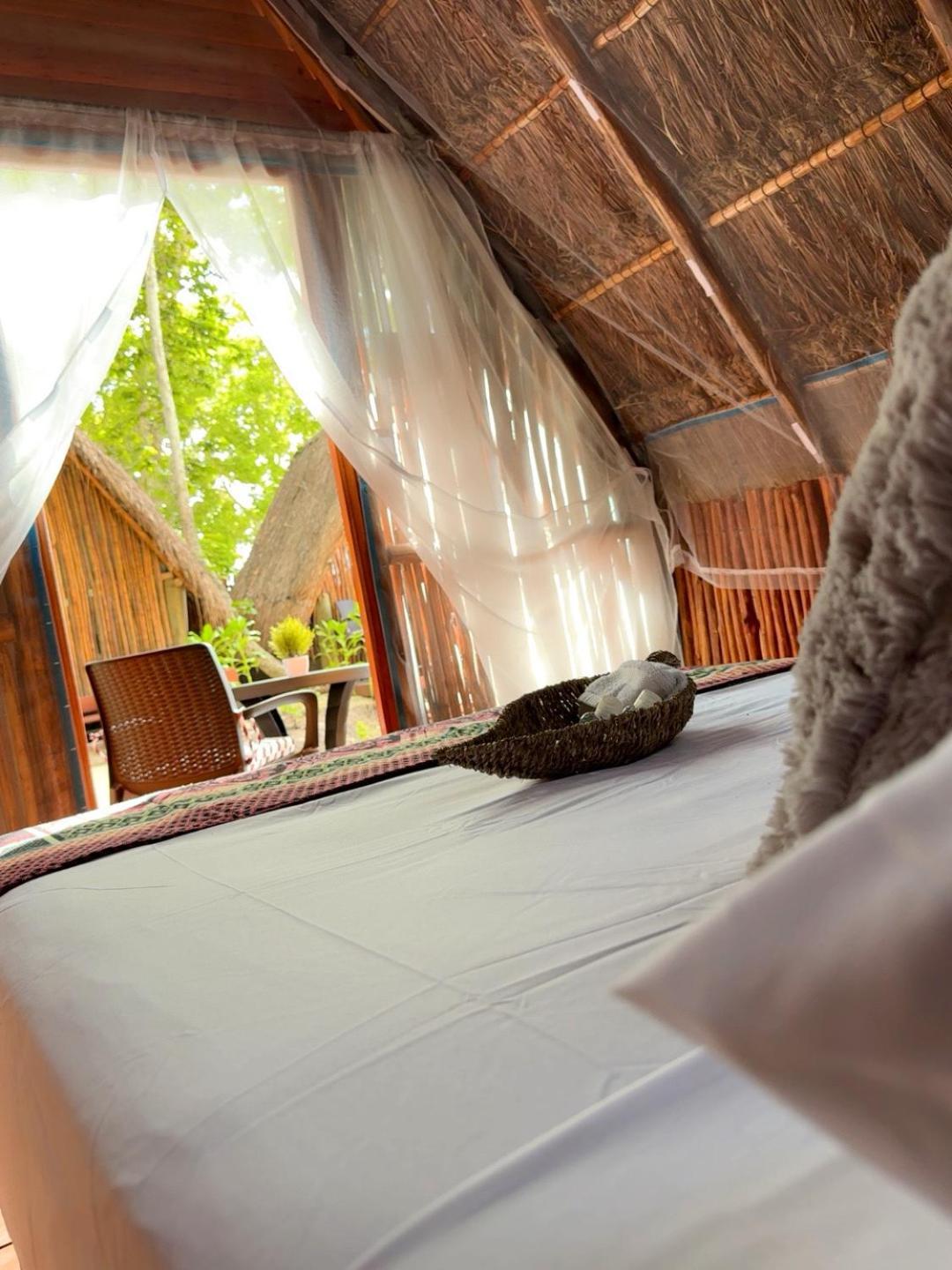 Hotel & Eco Cabanas Azul Maria Bacalar Bagian luar foto