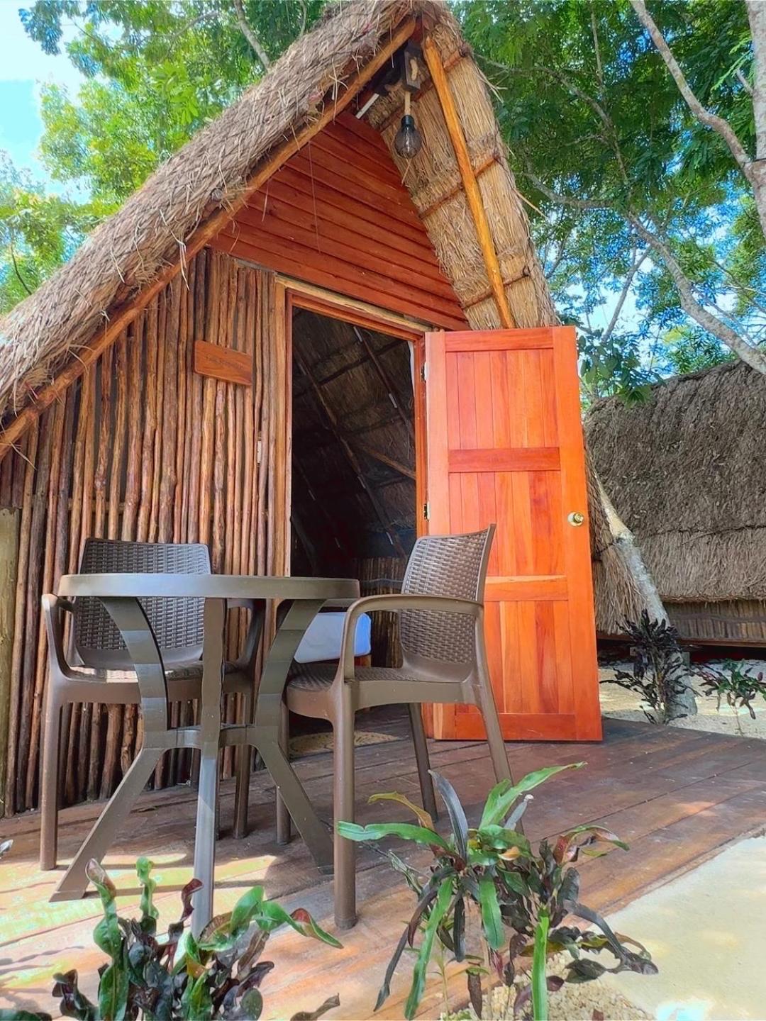 Hotel & Eco Cabanas Azul Maria Bacalar Bagian luar foto