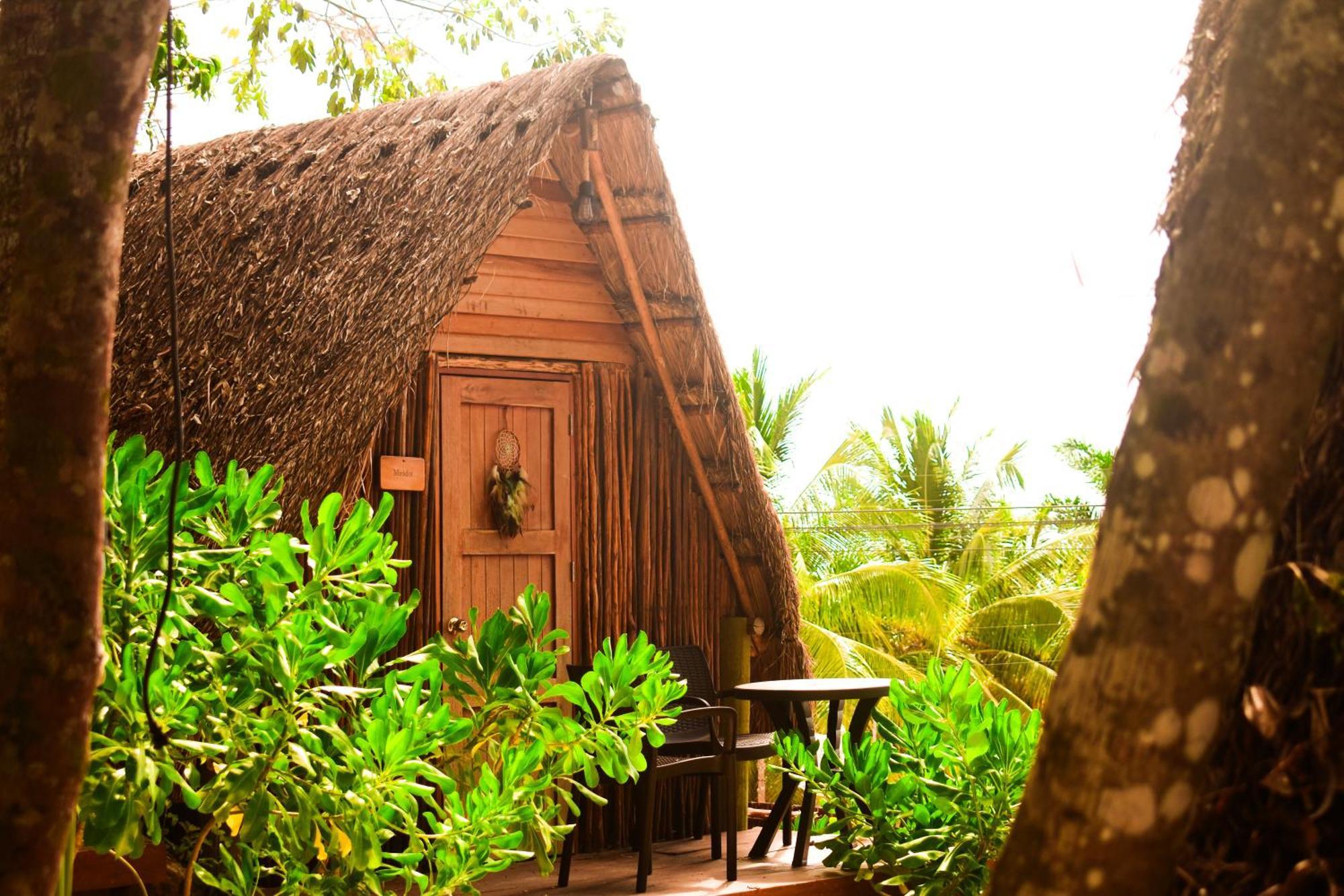 Hotel & Eco Cabanas Azul Maria Bacalar Bagian luar foto